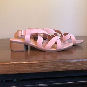 Blush pink Heeled Sandal